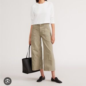 Everlane Gardener Cropped Straight Jean size 30